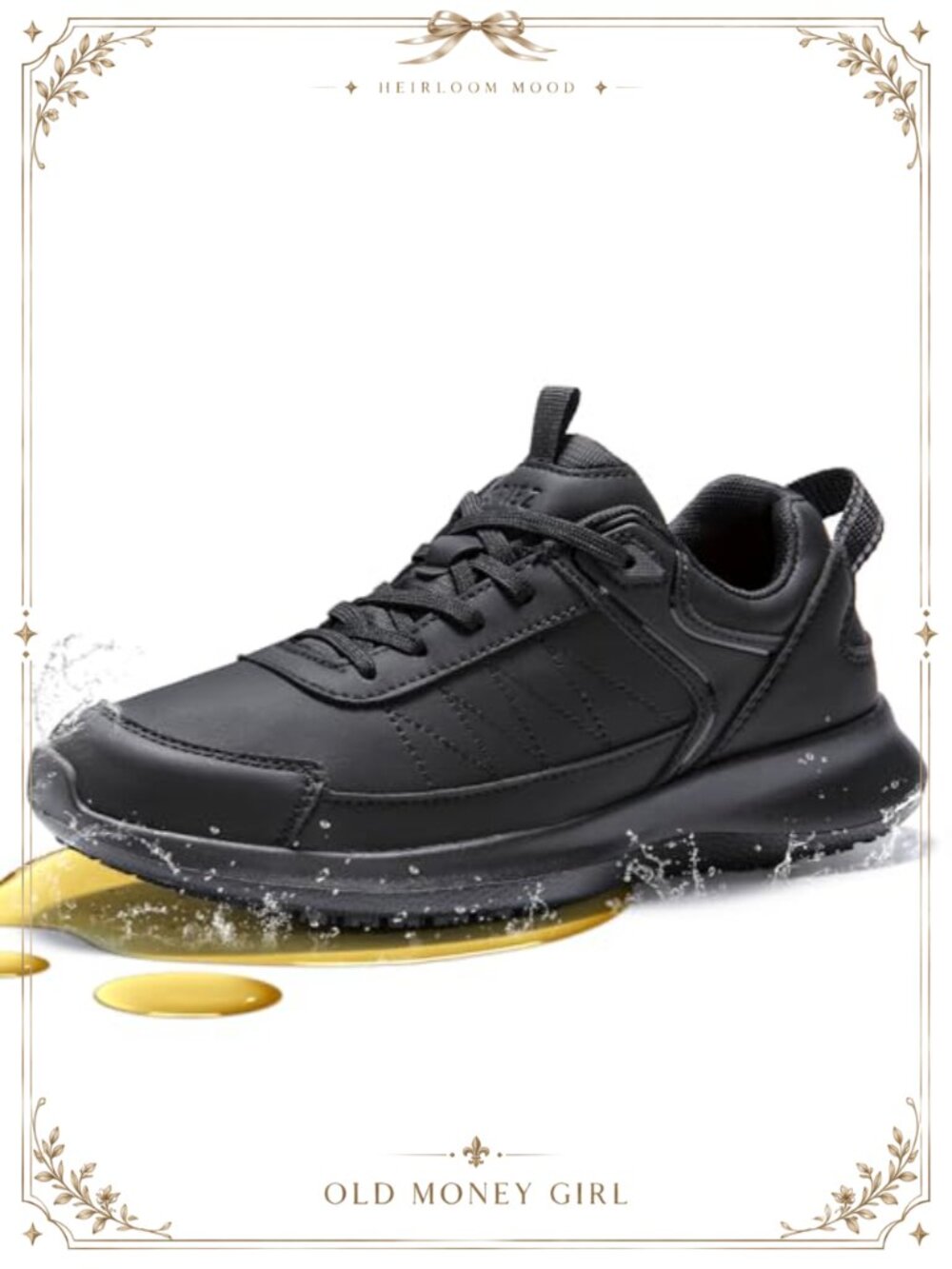 SPIEZ Non Slip Work Shoes SRC Oilproof Food Service Nursing Sneakers